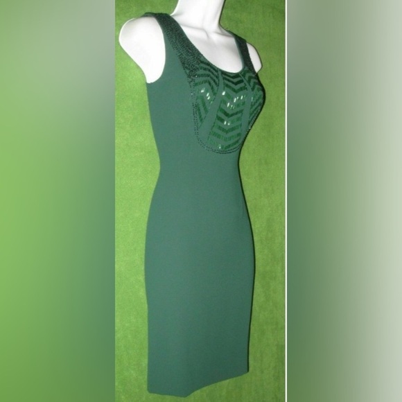 ANTONIO MELANI Dresses & Skirts - ANTONIO MELANI Green Sleeveless Dress